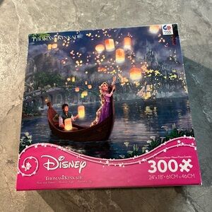 Disney Thomas Kinkade 2016 Tangled Puzzle